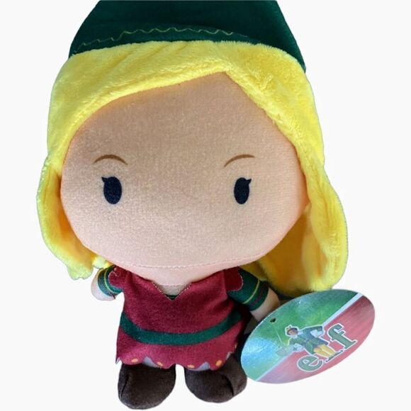 ELF Jovie Buddy the Elf Movie Plush Stuffed Doll 7 inch Warner Bros New - Picture 2 of 14